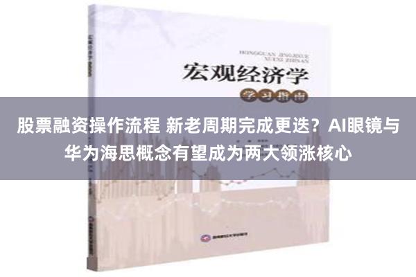 股票融资操作流程 新老周期完成更迭？AI眼镜与华为海思概念有望成为两大领涨核心