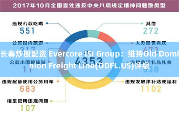 长春炒股配资 Evercore ISI Group：维持Old Dominion Freight Line(ODFL.US)评级