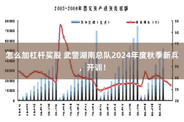 怎么加杠杆买股 武警湖南总队2024年度秋季新兵，开训！