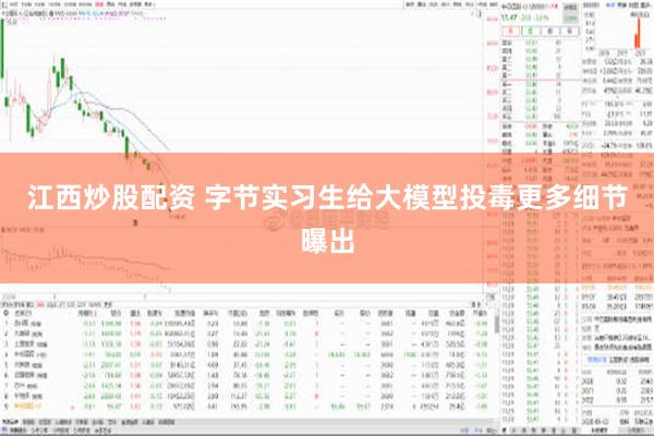 江西炒股配资 字节实习生给大模型投毒更多细节曝出